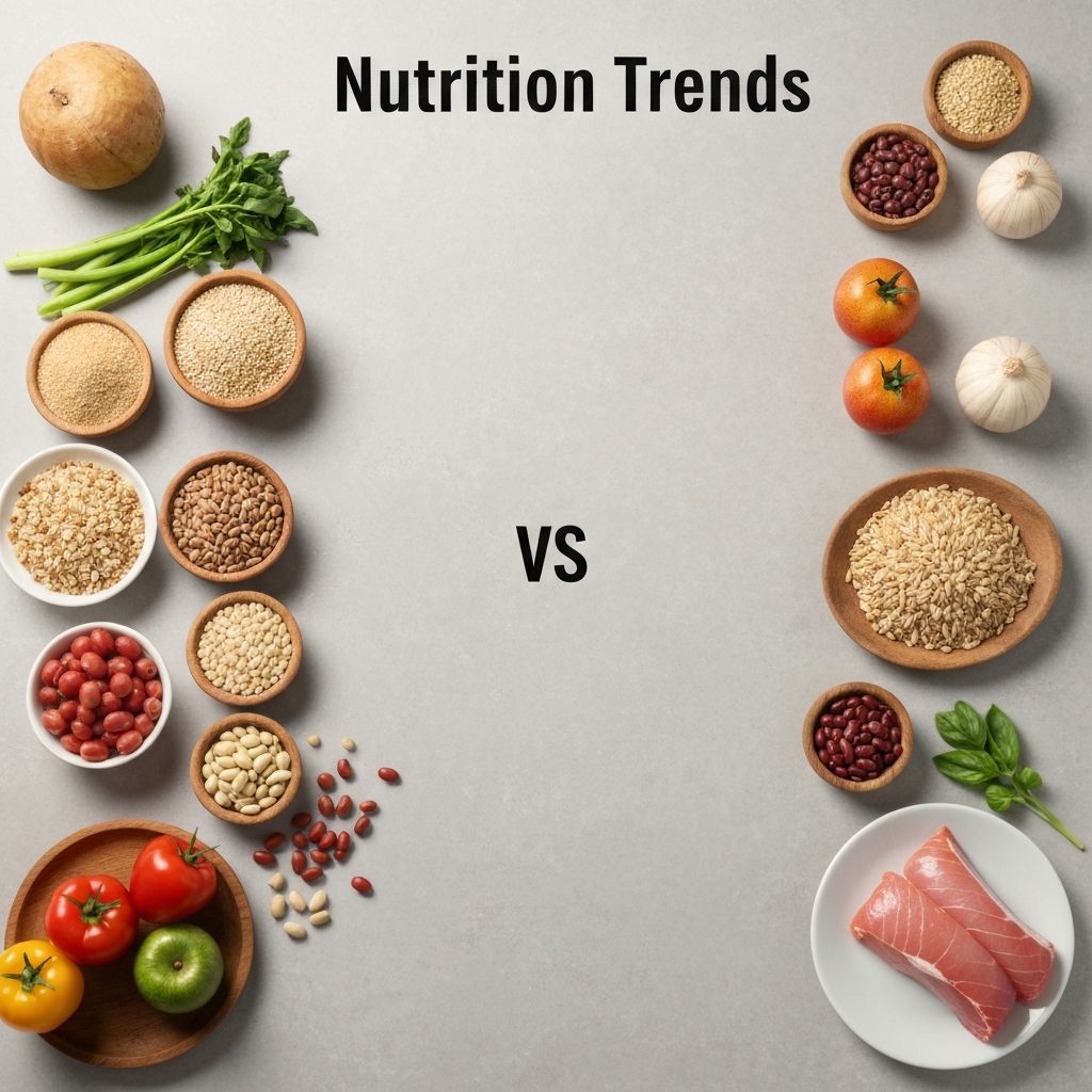 Visual comparison of trends